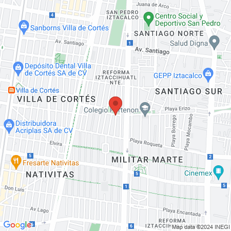 BE BEAUTY HAIR STUDIO map