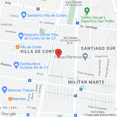 Ortiz Carranco Silvia map