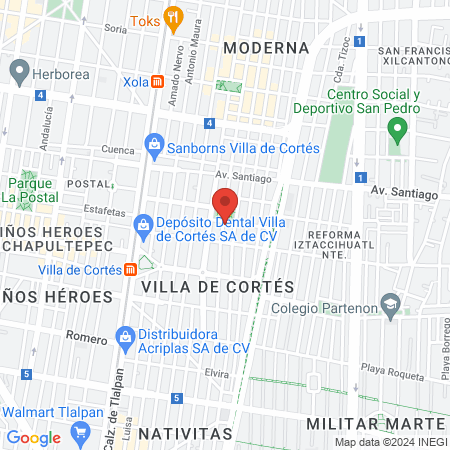 Tienda de Maskotas Estetica Canina map