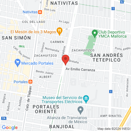 Club Nick Squash & Gym map