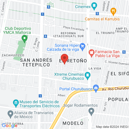 Clínica Dental Dra.Diana Sánchez Rubí map