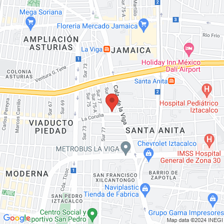 ESTETICA "XIAMAR'S" map