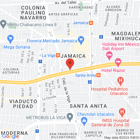 Artricenter Viaducto map