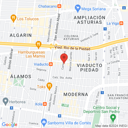 Consultorio Dental “Diagnóstico y Control Dental” map