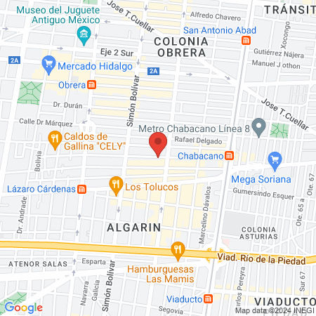 Edad & Vida, con Fibromialgia, A.C. map