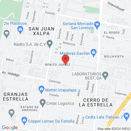 Ayana Yoga mexico map