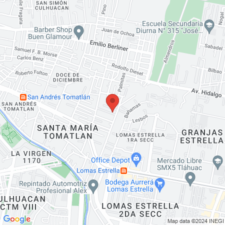 CONSULTORIO DENTAL SONRISAS SANAS map