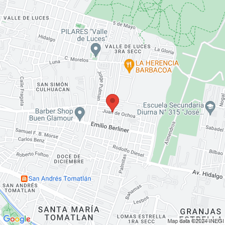 Consultorio dental Dabesi map