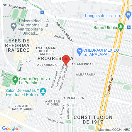 Centro de Actividades KL99 map