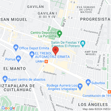 Hooligans barbería & tattoo map