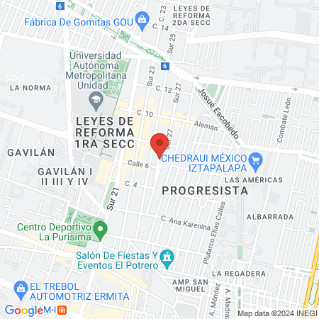 Centro de salud TI Gabriela Magistral map