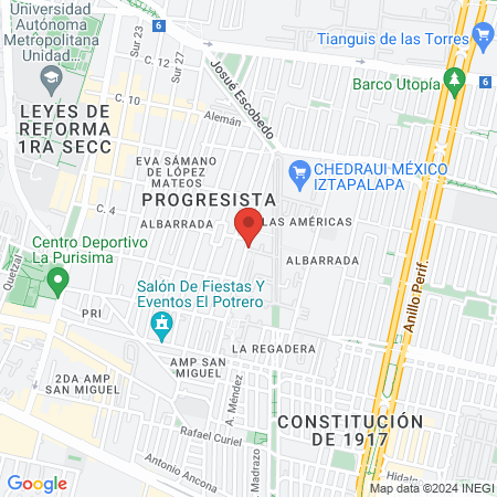 Fisioterapia y Rehabilitacion CDMX map