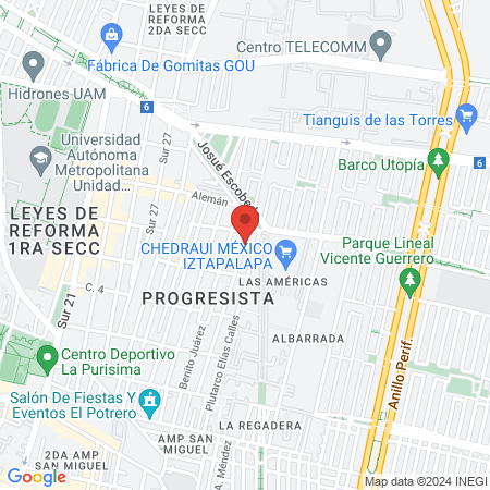 Sanatorio "Nuestra Señora de Zapopan" map