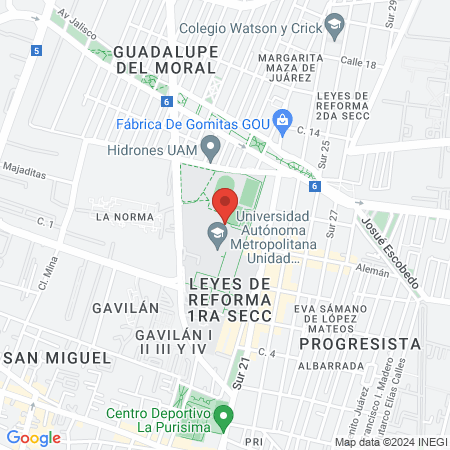 Clinica del Sueño UAM map