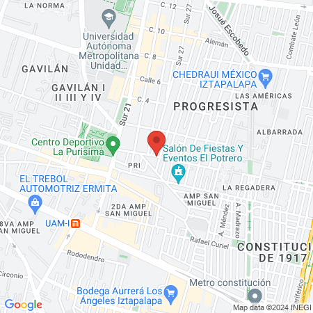 Veterinaria "Amigos de cuatro patas"🐾 map