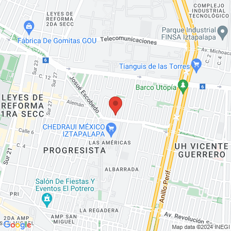 Hospital Veterinario map