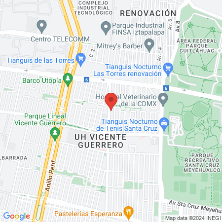 AM Clínica dental y belleza map