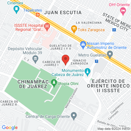 Estética canina GUAU map
