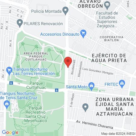 TRAIN FIT IZTAPALAPA map