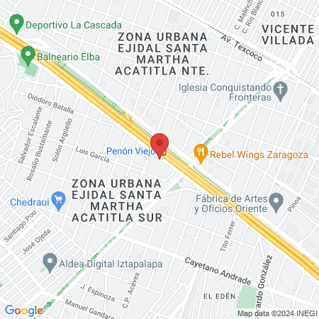 ACATITLA BIKERS PUNTO 1 map