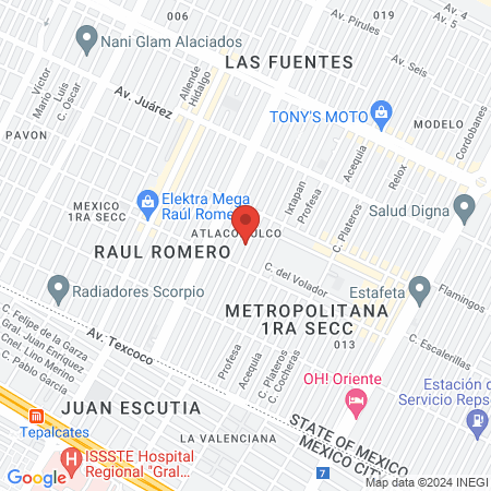 Escuela de Yoga para niños "Wellness Lifestyle" map