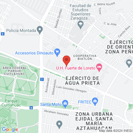 Servicio Médico Gasa map