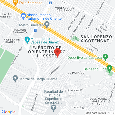 Clinica De Ginecología map