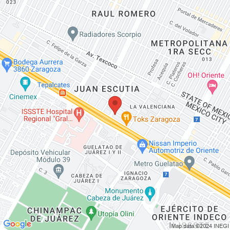 Centro Integral Tanatológico y del Suicidio map