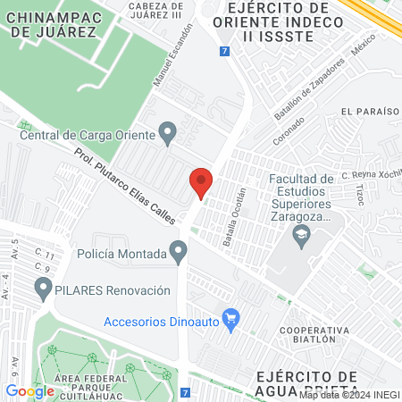 Unidad Médico Veterinaria map