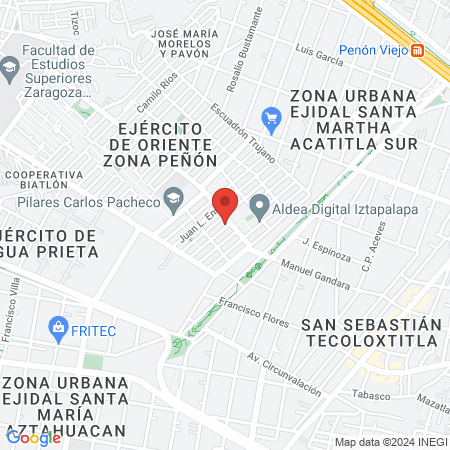 Clinica Veterinaria Acuario map