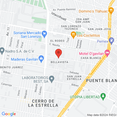 Consultorio de Especialidades Dentales "Bellavista" map