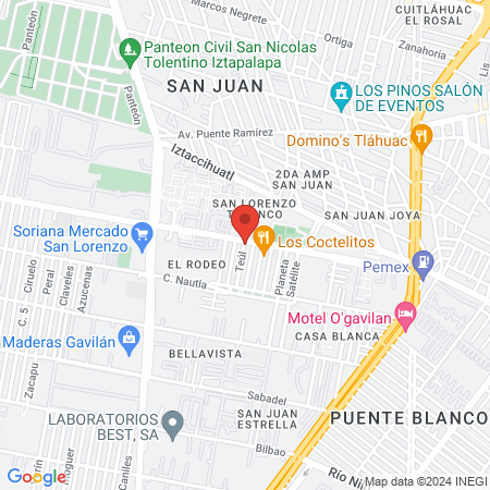 Podología Ciudado Total map