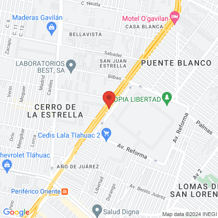SERVICIOS MÉDICOS ESPECIALIZADOS LABORATORIO E IMAGEN DIAGNÓSTICA map