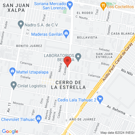 CLINICA SANTISIMA TRINIDAD map