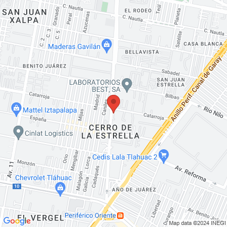 LA FUNDACIÓN DANPSIC map