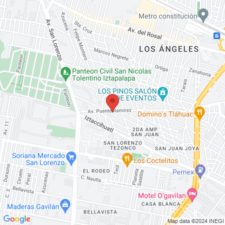 Sanatorio Guadalupe map