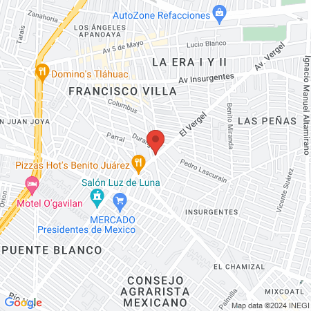 CLINICA DE URGENCIAS MEDICAS QUIRÚRGICAS map