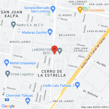 Veterinaria plaza abasto estrella map