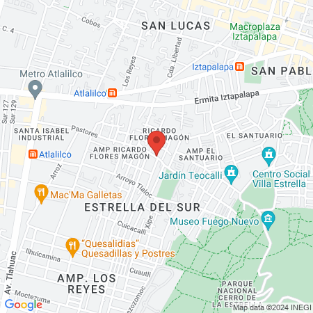 Cynthia Cabina Estetica map