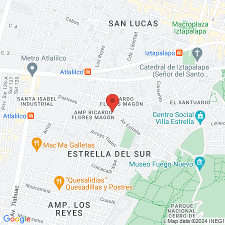 Estética Grecia map