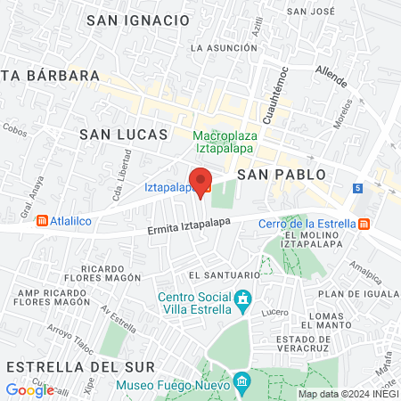 Peluquería Panchito map