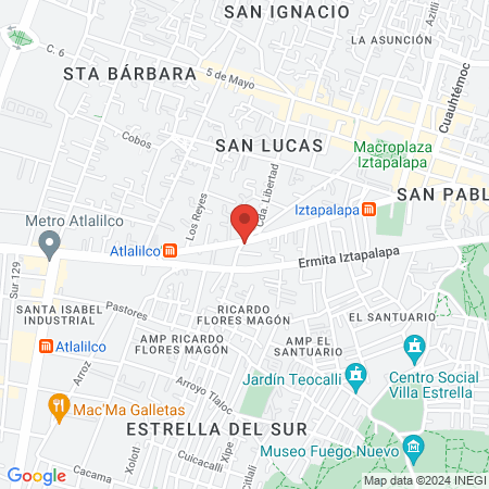 Gimnasio De Box Club Serrano. map