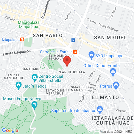 Centro Comunitario Sembrando Libertad map