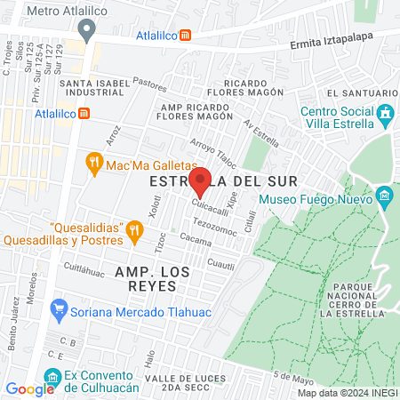 Consultorio médico Human Contact map