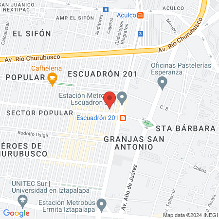 Sala de terapia Maya map