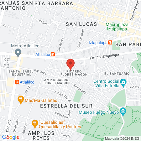 Clínica Veterinaria Vicky map