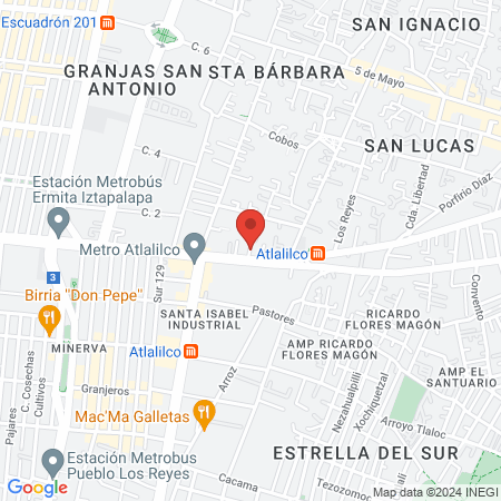 Veterinaria Petto Iztapalapa map