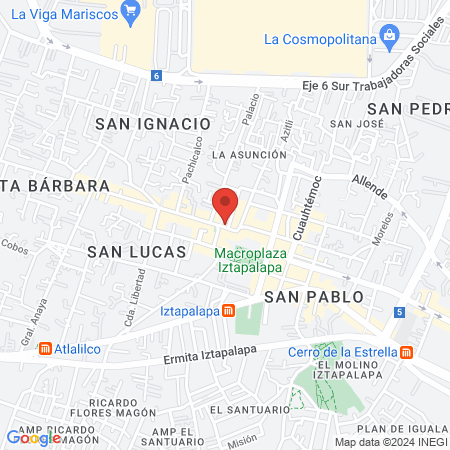 Veterinaria Dr. V. Romero map