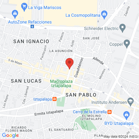 VETERINARIA "Rasguños y Mordidas" map