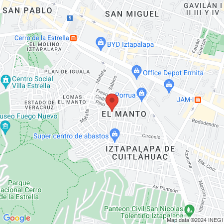 Veterinaria Jersey map